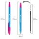 Ручки шариковые BRAUBERG "X-333 MIX", НАБОР 8 ШТУК, СИНИЕ, узел 0,7 мм, линия 0,35 мм, 144536 144536