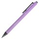 Ручка шариковая автоматическая BRAUBERG "VIVID PASTEL", корпус soft-touch, СИНЯЯ, пишущий узел 0,7 мм, линия письма 0,35 мм, 144404 144404