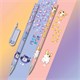 Ручка шариковая с принтом FUNSTER (ФАНСТЕР) STICK "CUTE ANIMALS", СИНЯЯ, SOFT TOUCH покрытие, узел 0,7 мм, линия письма 0,35 мм, 144387 144387
