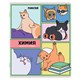 Тетради предметные, КОМПЛЕКТ 12 ПРЕДМЕТОВ, 48 л., TWIN-лак, FUNSTER (ФАНСТЕР), МЕМНЫЕ КОТЫ, 405604 405604
