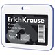 Бейдж горизонтальный ERICH KRAUSE (85х54 мм), корпус белый с синим, 63755 239001