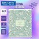 Тетрадь предметная "BLOSSOM" 48 л., рельефный картон, ХИМИЯ, клетка, подсказки, BRAUBERG, 405601 405601