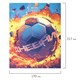 Дневник 5-11 класс 48 л., твердый, BRAUBERG, глянцевая ламинация, с подсказом, "Футбол", 107613 107613