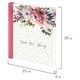 Фотоальбом BRAUBERG "Blossom", на 20 магнитных листов, 23х28 см, твердая обложка, спираль, 391425 391425