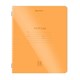 Тетрадь пластиковая обложка (НЕОН) 12 листов, линия, BRAUBERG "Smart Cover", АССОРТИ (микс в спайке), 405026 405026