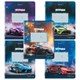 Тетрадь 12 л. BRAUBERG клетка, обложка картон, SPORT CARS, 107778 107778