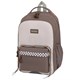 Рюкзак BRAUBERG STYLE, 2 отделения, 4 кармана, "Brown checks", коричневый, 40х26х15 см, 274412 274412