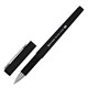 Ручка гелевая с грипом BRAUBERG "BLACK VIVID", ЧЕРНАЯ, корпус SOFT-TOUCH, пишущий узел 0,5 мм, линия письма 0,35 мм, 144541 144541