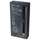 Ручка гелевая с грипом BRAUBERG "BLACK VIVID", ЧЕРНАЯ, корпус SOFT-TOUCH, пишущий узел 0,5 мм, линия письма 0,35 мм, 144541 144541
