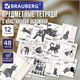Тетради предметные, КОМПЛЕКТ 12 ПРЕДМЕТОВ 48 л., пластиковая обложка, BRAUBERG "КОТ-НЕПОСЕДА", 405542 405542