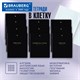 Тетради предметные, КОМПЛЕКТ 12 ПРЕДМЕТОВ, 48 л., Soft-Touch, 3D-фольга, BRAUBERG, "BLACK GOLD", 405602 405602