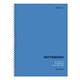 Тетрадь А4, 120 л., BRAUBERG, гребень, клетка, матовая ламинация, "Классика Blue", 405643 405643