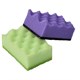 Губки для посуды 9,5х6,5 см, XL STRONG effect, КОМПЛЕКТ 5 шт., Master FRESH 703044