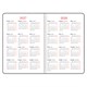 Ежедневник датированный 2027, А5, 138x213 мм, BRAUBERG "Vista Glow", под кожу, твердый, "Meadow", 117962 117962