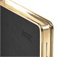Ежедневник датированный 2027, А5, 148х218 мм, GALANT "Infinity Gold", под кожу, черный, 118066 118066