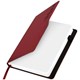 Ежедневник датированный 2027, А5, 150x213 мм, BRAUBERG "Up", под кожу, софт-тач, держатель для ручки, красный, 118082 118082