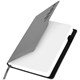 Ежедневник датированный 2027, А5, 150x213 мм, BRAUBERG "Up", под кожу, софт-тач, держатель для ручки, серый, 118083 118083