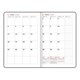 Ежедневник датированный 2027, МАЛЫЙ ФОРМАТ, 100х150 мм, А6, BRAUBERG "Wood", под кожу, темно-зеленый, 118120 118120
