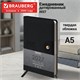 Ежедневник датированный 2027, А5, 138х213 мм, BRAUBERG "Solana", под кожу, кнопка, черный, 118218 118218