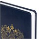 Ежедневник датированный 2027 в подарочном наборе с обложкой для паспорта BRAUBERG, под кожу, "State", синий, 118703 118703