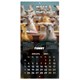 Календарь настенный перекидной 2027 г., BRAUBERG, 12 листов, 28,5х57 см, "Goat calendar", 118417 118417