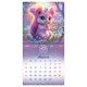 Календарь настенный перекидной 2027 г., BRAUBERG, 12 листов, 21,4х42,8 см, МИНИ, "Magic animals", 118431 118431