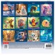 Календарь настенный перекидной 2027 г., BRAUBERG, 12 листов, 21,4х42,8 см, МИНИ, "Magic animals", 118431 118431