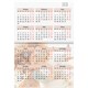 Календарь-планер настенный перекидной на 2027 г., 12 листов, 29,5х42,6 см, BRAUBERG, "Sweet goat", 118447 118447
