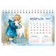 Календарь-домик настольный на гребне, 2027 г., BRAUBERG, 160х110 мм, 6 листов, "Год козы", 118461 118461