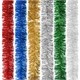 Мишура (1 штука), диаметр 100 мм, длина 2 м, ассорти 6 цветов, ЗОЛОТАЯ СКАЗКА, 592868 592868