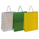 Пакет подарочный 33x13x45 см (XL), НАБОР 3 шт., 3 дизайна, голография, ЗОЛОТАЯ СКАЗКА, 609737 609737