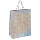 Пакет подарочный 33x13x45 см (XL), НАБОР 3 шт., 3 дизайна, голография, ЗОЛОТАЯ СКАЗКА, 609737 609737