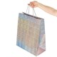 Пакет подарочный 41x19x49 см (XXL), НАБОР 3 шт., 3 дизайна, голография, ЗОЛОТАЯ СКАЗКА, 609738 609738