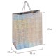 Пакет подарочный 41x19x49 см (XXL), НАБОР 3 шт., 3 дизайна, голография, ЗОЛОТАЯ СКАЗКА, 609738 609738