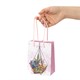 Пакет подарочный (1 штука) 11х6х15 см (S), "Collection Small", ассорти, глиттер, фольга, пушистый хвостик, ЗОЛОТАЯ СКАЗКА, 700803 700803