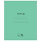 Тетрадь 12л. ПИФАГОР, "Зелёная обложка",   офсет №2, клетка с полями, 104984 104984 - фото 9212